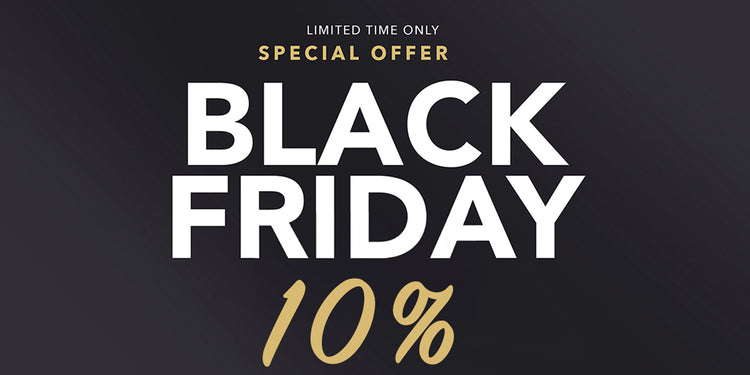 Black Friday - 10 % Rabatt