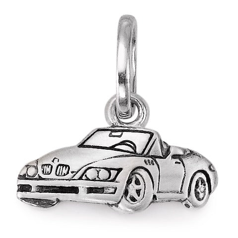 Pendentif Argent Patinée Voiture