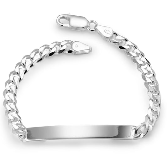 Bracciale con incisione Argento 18 cm