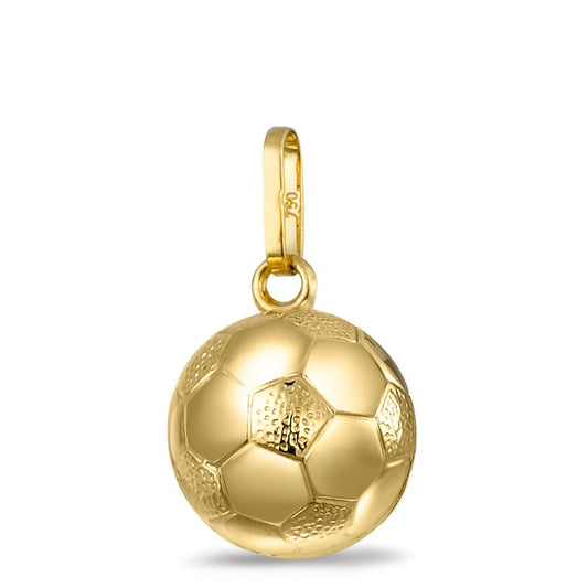 Pendentif Or jaune 9K Football Ø12 mm