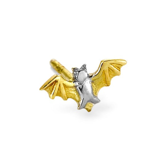 Clous d'oreille à l'unité Or jaune 9K Chauve-Souris