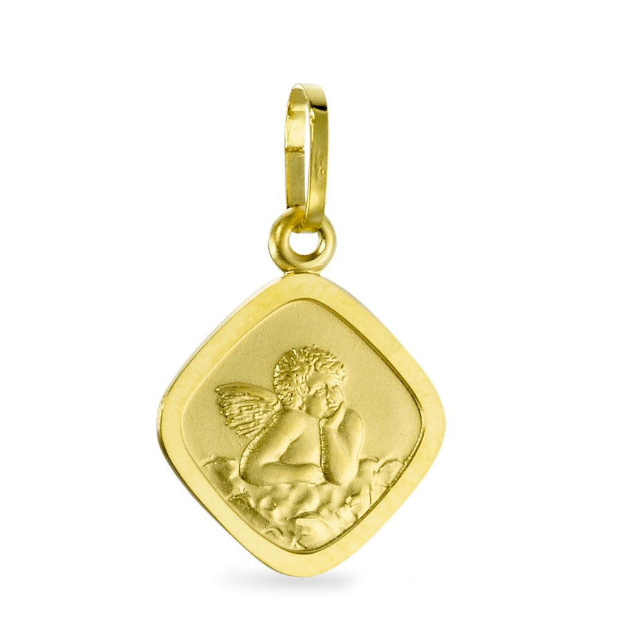 Pendentif Or jaune 18K Ange gardien