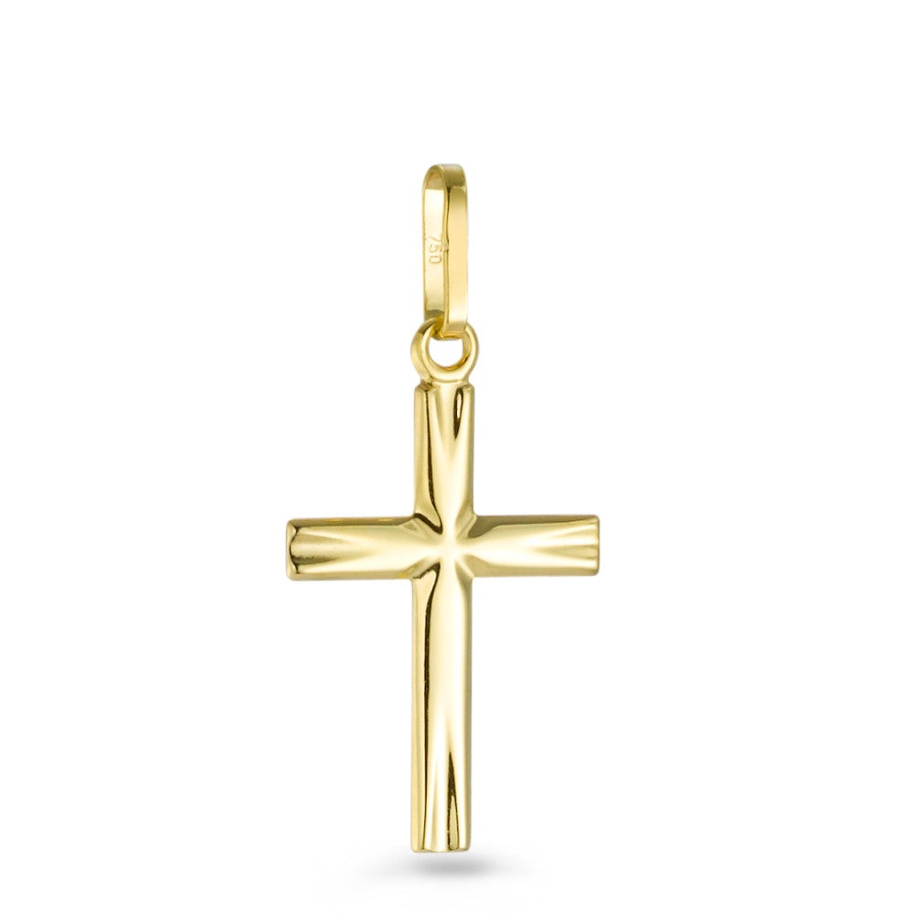 Pendentif Or jaune 18K Croix