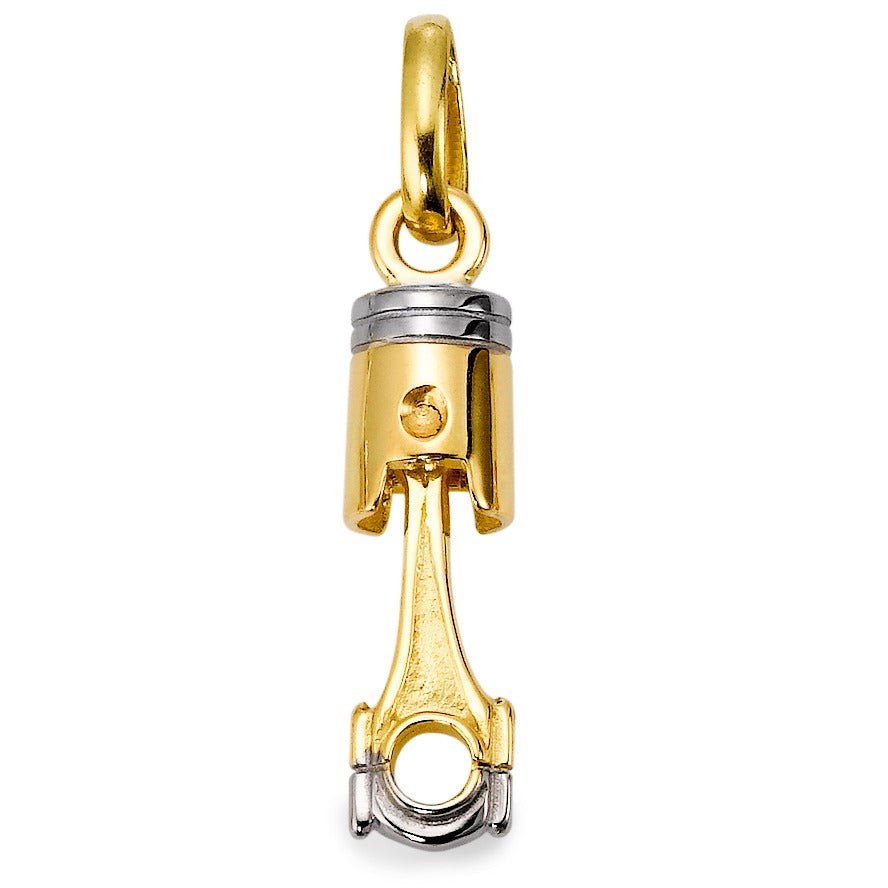 Pendentif Or jaune 18K Piston de Moto