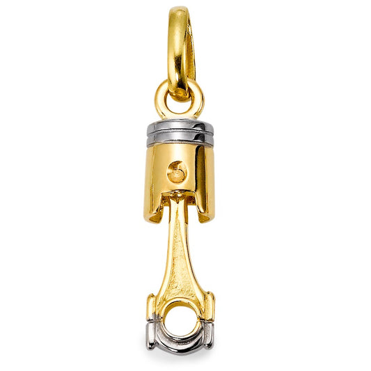 Pendentif Or jaune 18K Piston de Moto