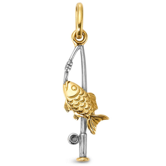 Pendentif Or jaune 18K Pêcheur