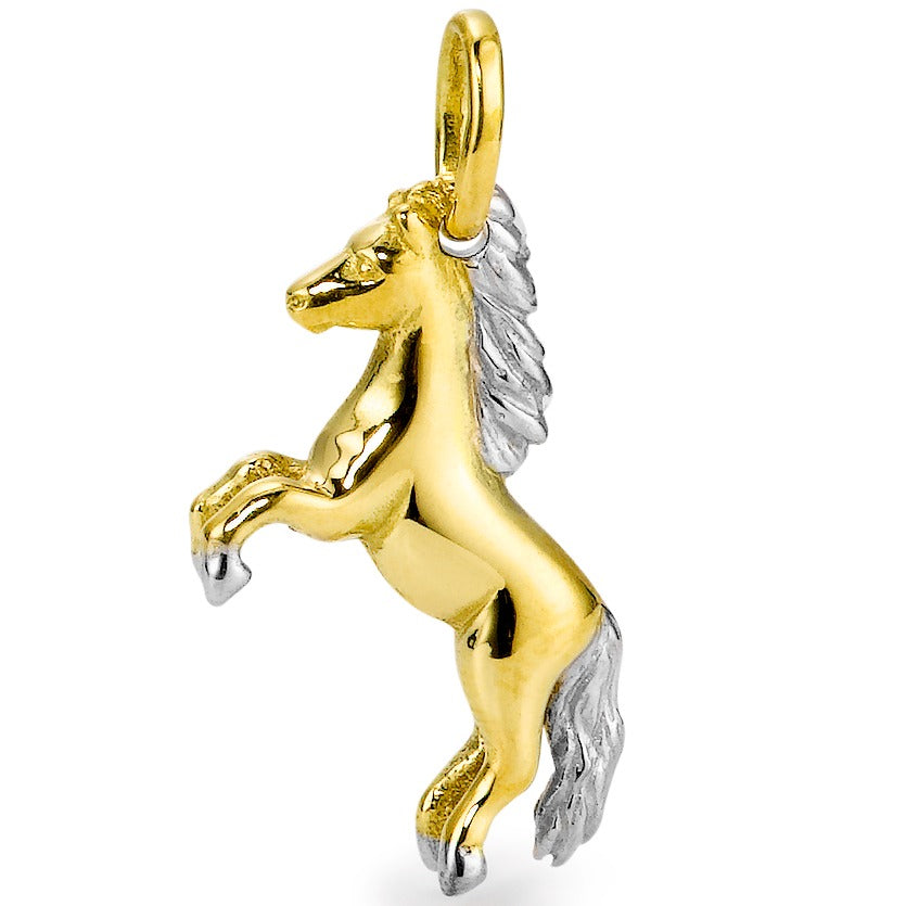 Pendentif Or jaune 18K Cheval