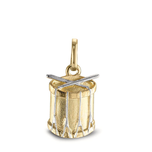 Pendentif Or jaune 18K Tambour