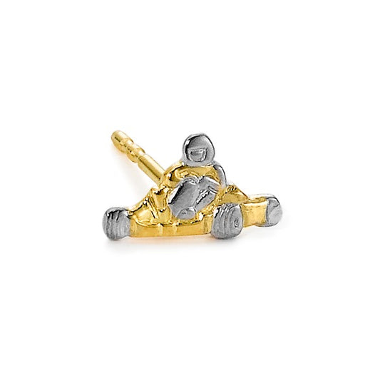 Clous d'oreille à l'unité Or jaune 18K Kart