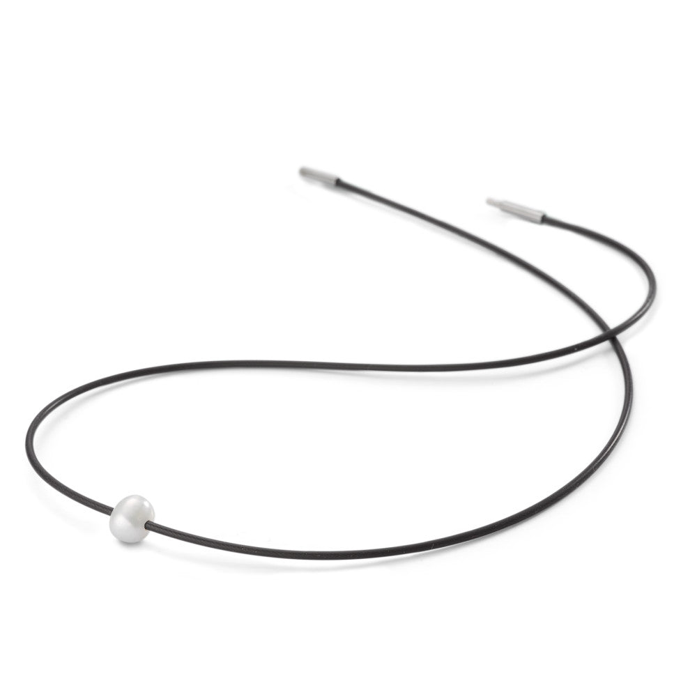 Collier Caoutchouc, Acier inoxydable 40 cm