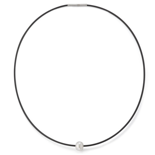 Collier Caoutchouc, Acier inoxydable 42 cm