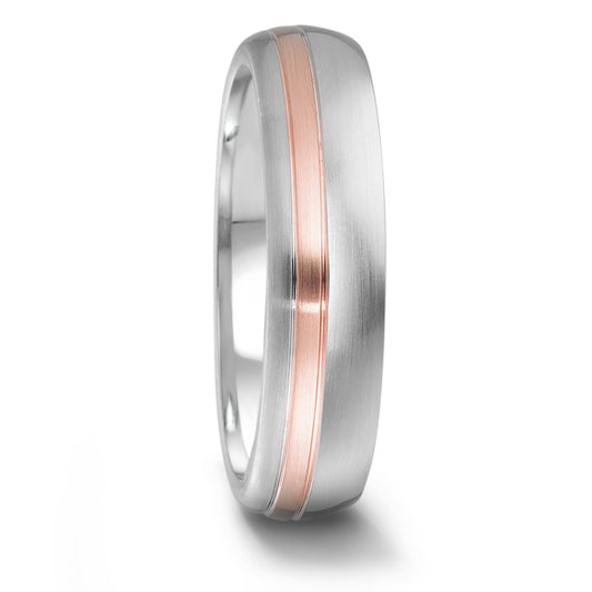 Alliance Acier inoxydable, Or rose 18K