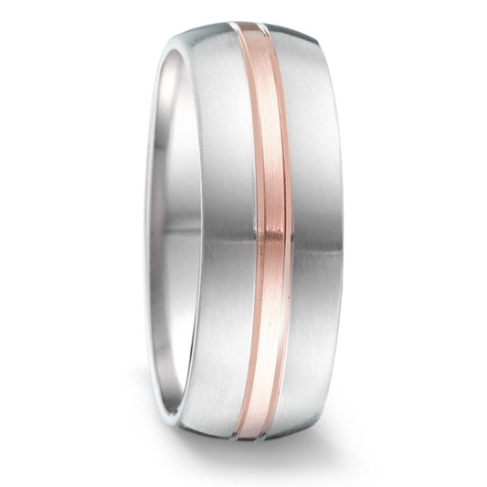 Alliance Acier inoxydable, Or rose 18K