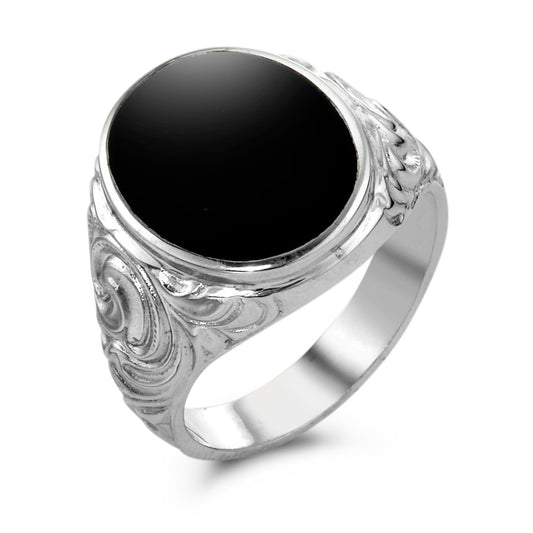 Bague Chevalière argent pour homme