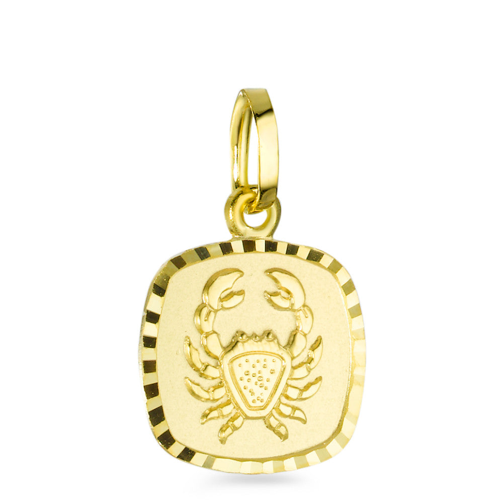 Pendentif en or &quot;cancer&quot;