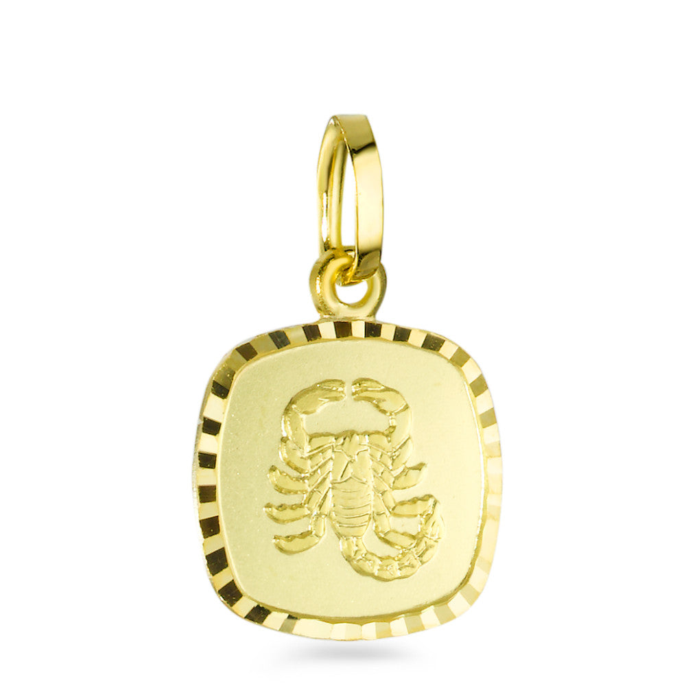 Pendentif or - scorpion