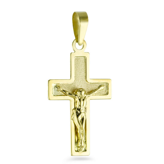 Pendentif or avec crist