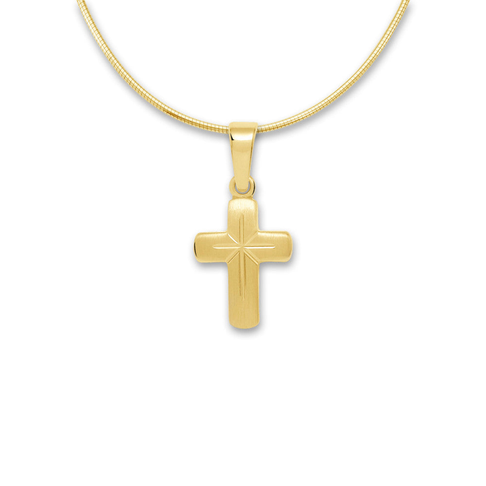 Pendentif 750 croix