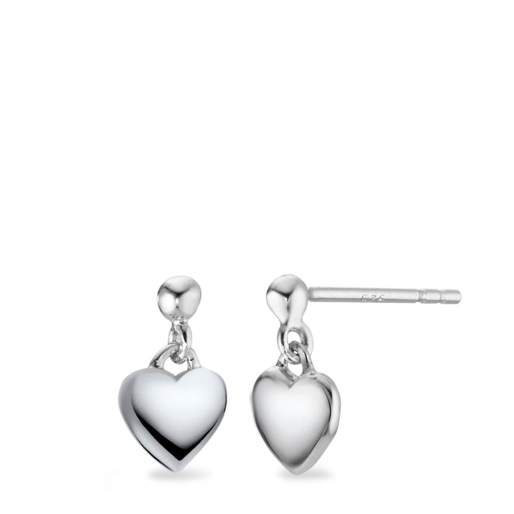 Boucles d'oreilles 925 coeur