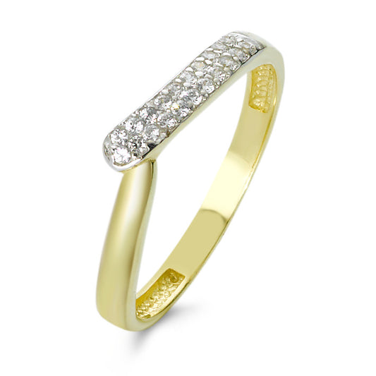 Anello Oro giallo 375/9K Zirconia