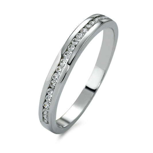 Anelli di memoria Oro bianco 375/9K Zirconia