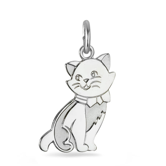 Pendentif 925 chat