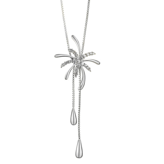 Collana Argento Zirconia 43 cm