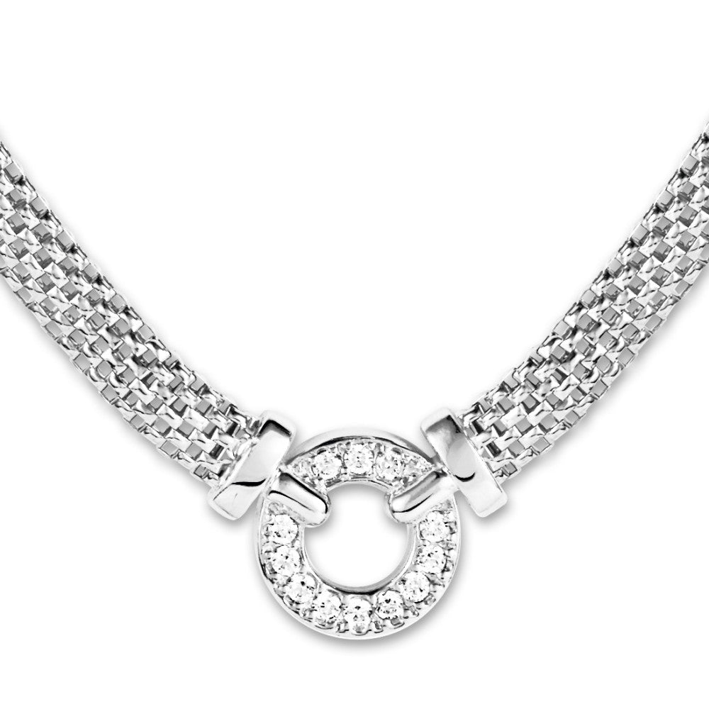 Collier 925 avec zirconias