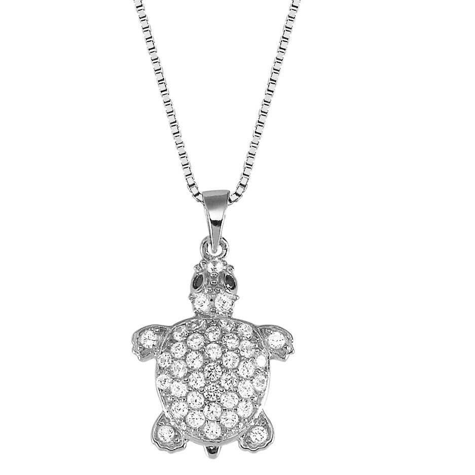 Collier 925 tortue