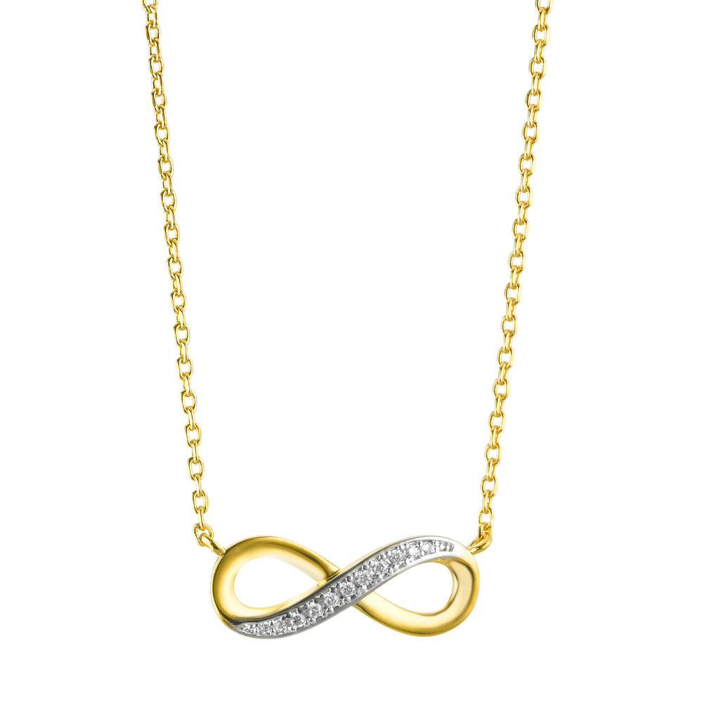 Collier doré Infinity