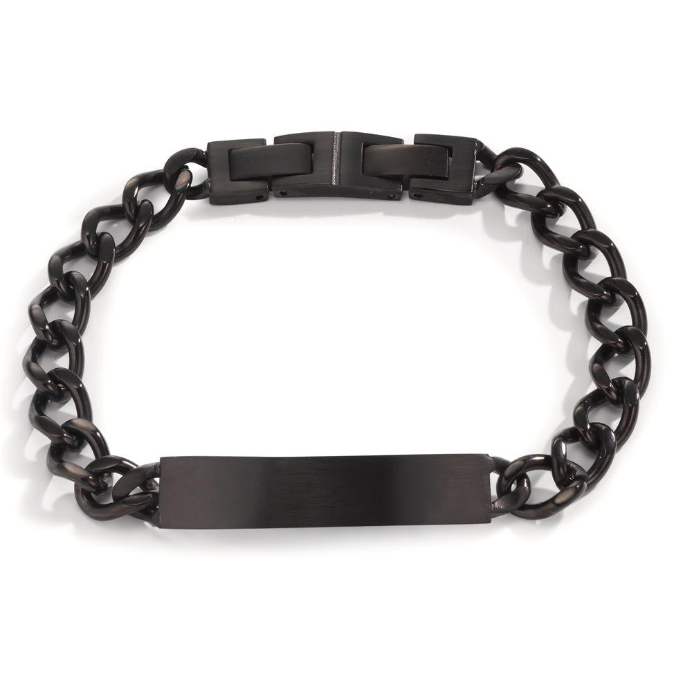 Bracciale Acciaio inossidabile nero rivestimento IP 21 cm