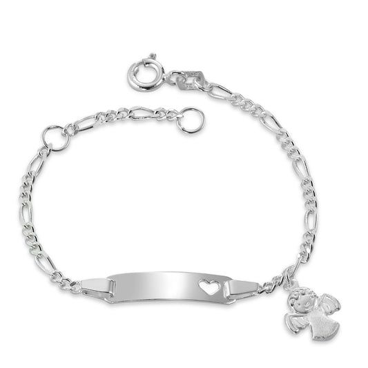 Bracelet identité bébé argent