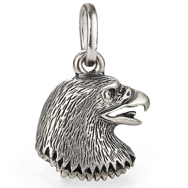 Pendentif Argent Patinée Aigle