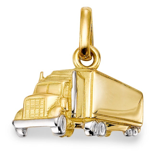 Pendentif Or jaune 18K Camion