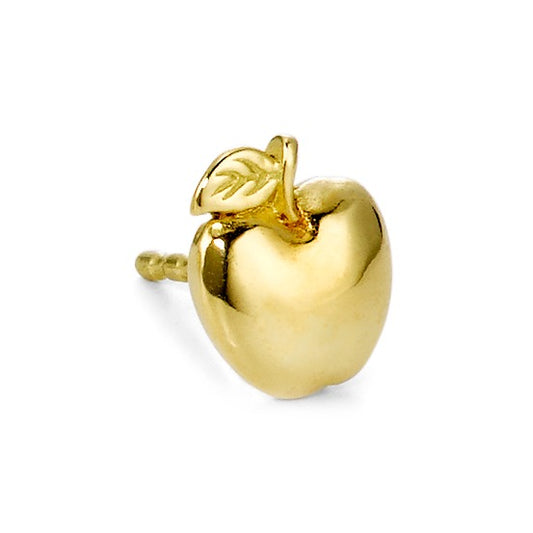 Clous d'oreille à l'unité Or jaune 18K Pomme