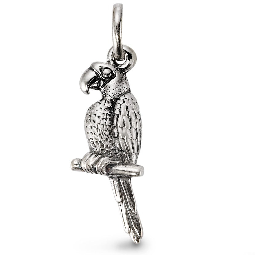 Pendentif Argent Perroquet