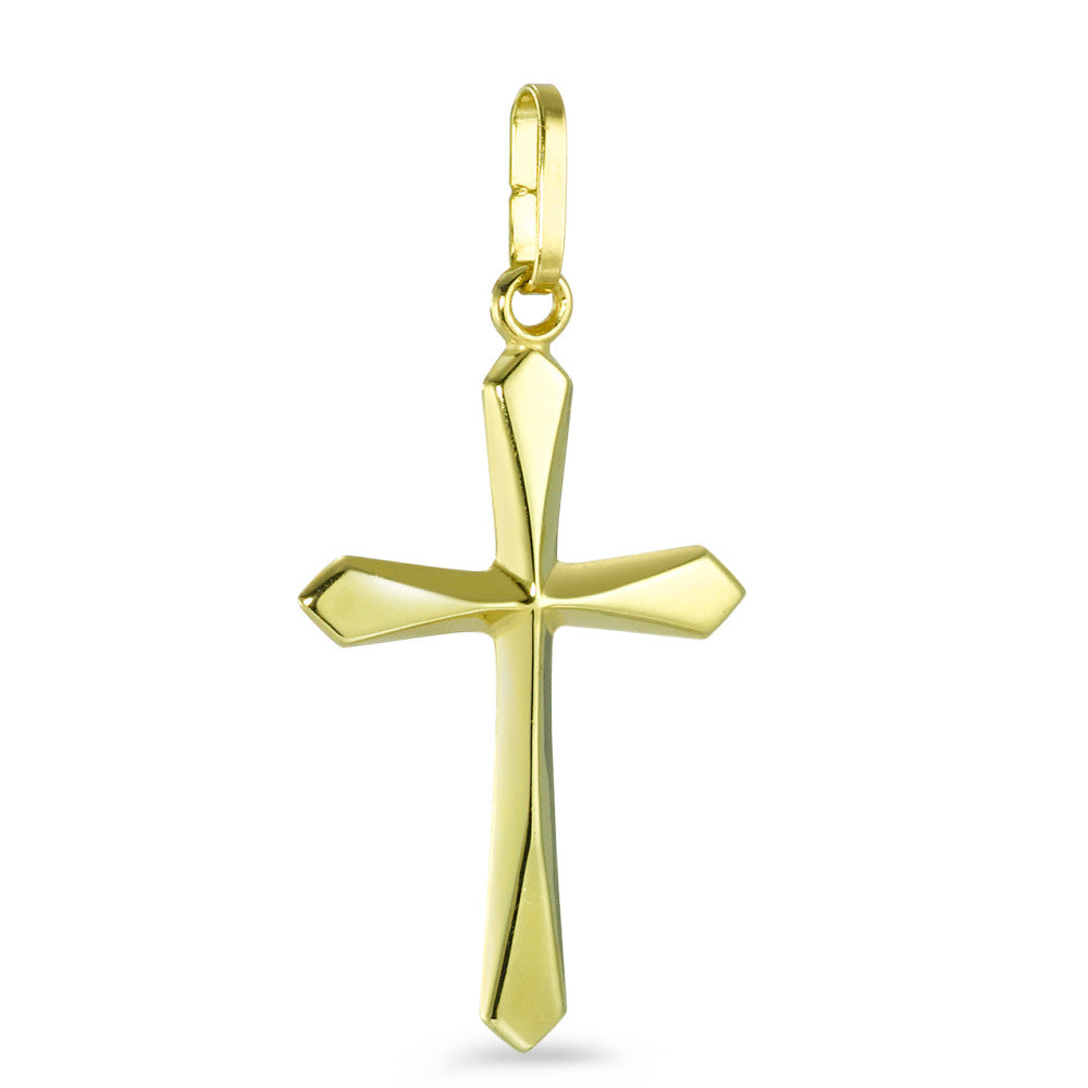 Pendentif Or jaune 18K Croix