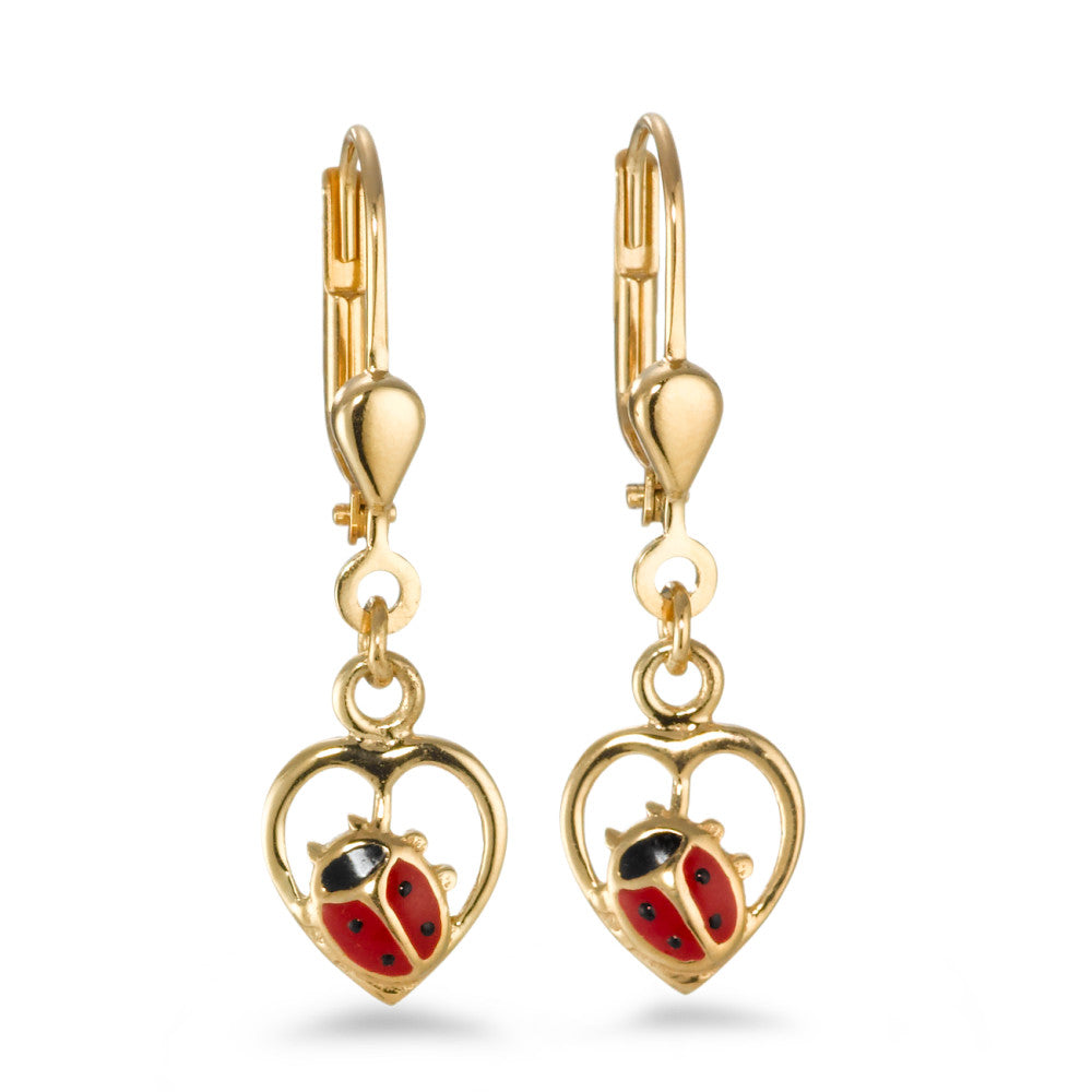 Pendant d'oreilles Or jaune 18K Coccinelle