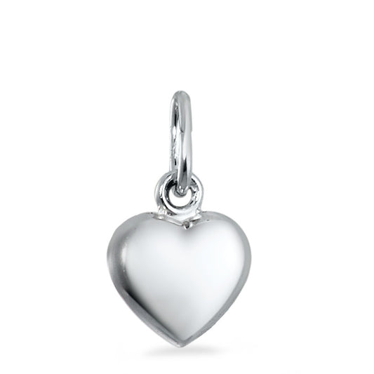 Pendentif Or blanc 18K Coeur