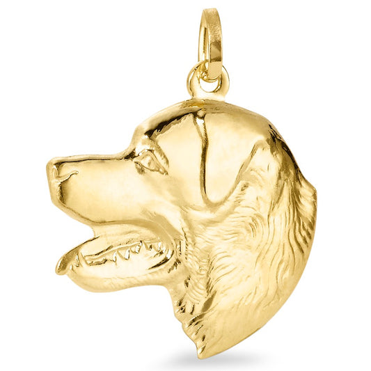 Pendentif Or jaune 9K Chien