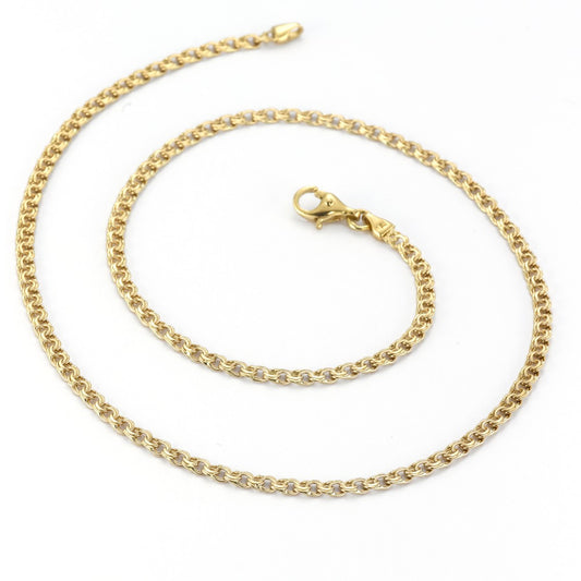 Collier Or jaune 18K 45 cm