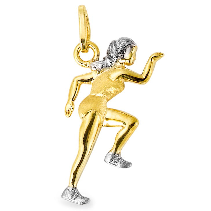 Pendentif Or jaune 18K Courir