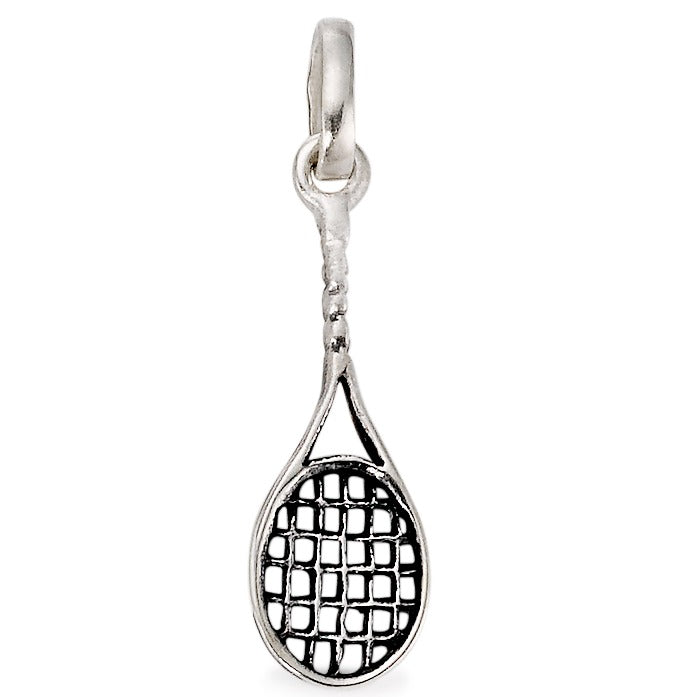 Pendentif Argent Patinée Tennis