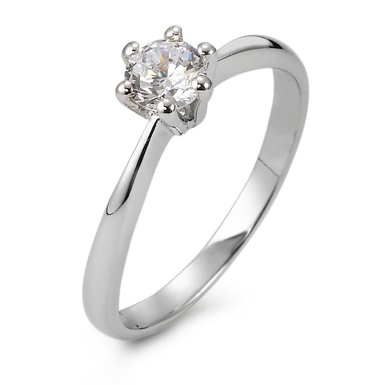 Bague solitaire Argent