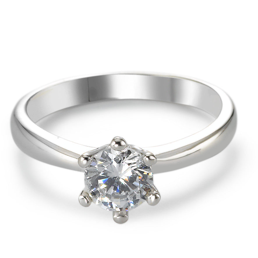 Bague solitaire Argent