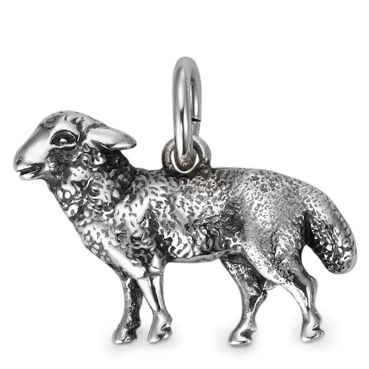 Pendentif Argent Patinée Mouton