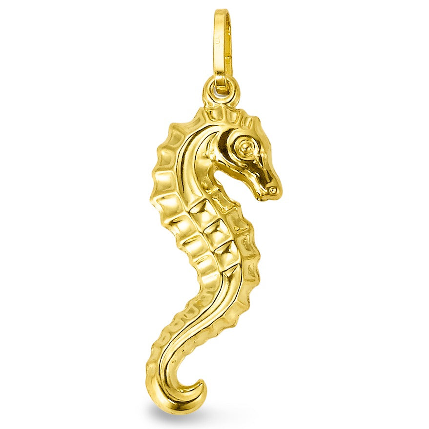 Pendentif Or jaune 18K Hippocampe