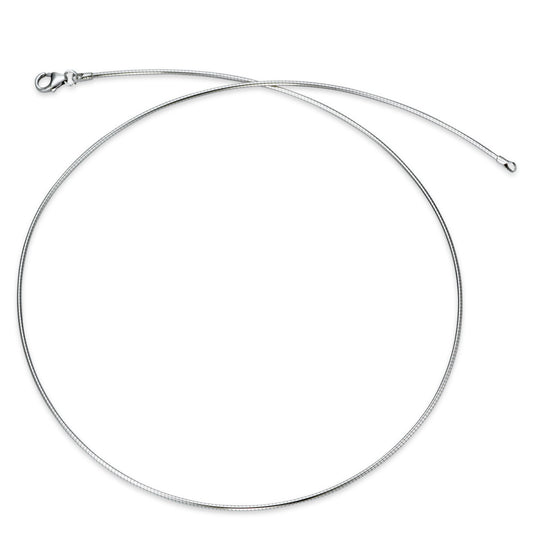 Collana Argento rodiato 40 cm