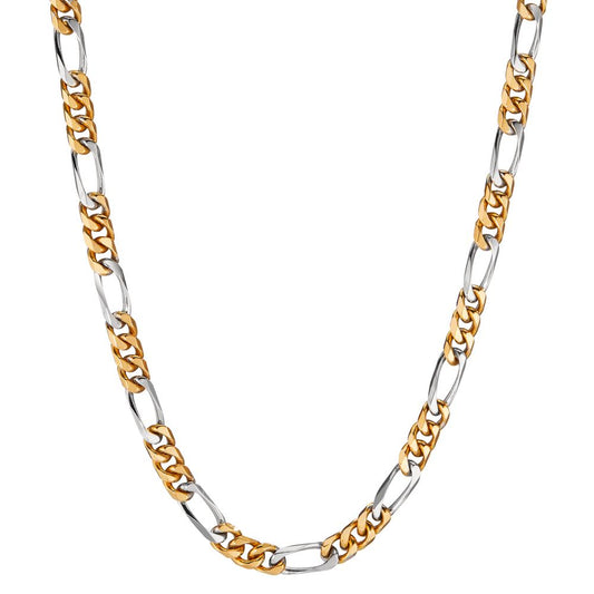 Collier 750/18 K Gelbgold, 750/18 K Weissgold