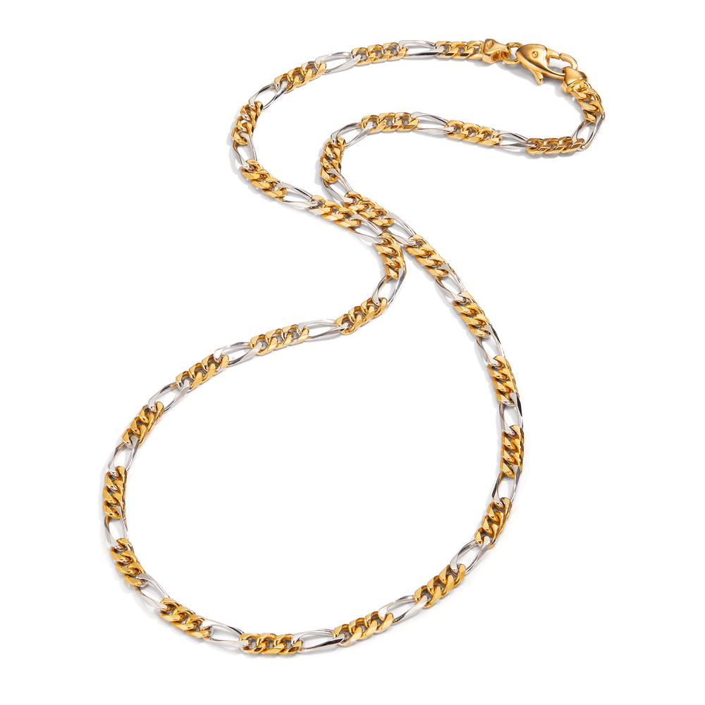 Collier Or jaune 18K, Or blanc 18K 45 cm